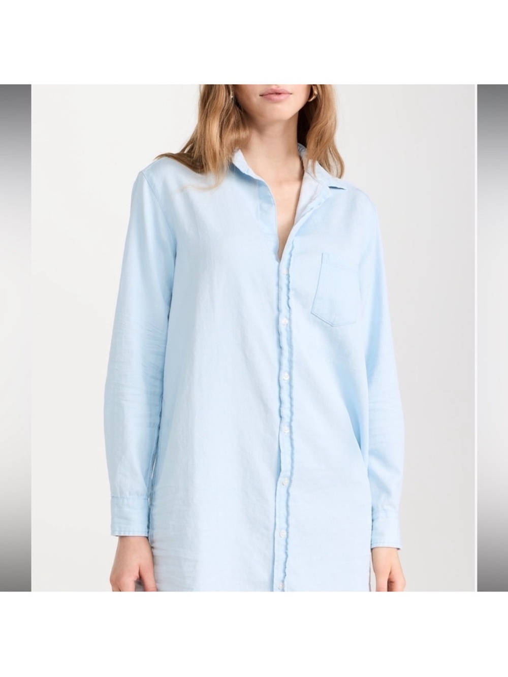 Frank & Eileen Mary in Light Blue Chambray